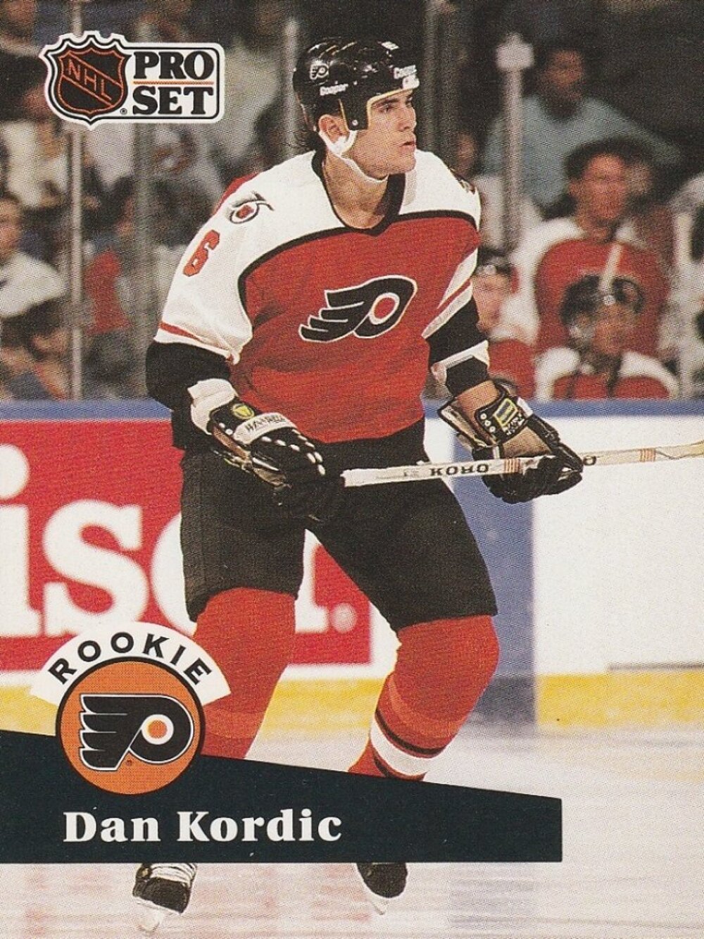 Dan Kordic - 1991 Pro Set Rookie Card